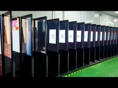 Le kiosque de Signage d'Android Digital, affichage à cristaux liquides de bâti de mur montrent 15,6 pouces 11,6 pouces