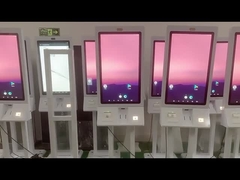 Machine de commande de kiosques de nourriture de service d'individu de restaurant avec 24 pouces 27 pouces panneau de 32 pouces